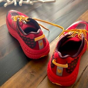 Hoka NOT PINK, but RED Athletic Shoes